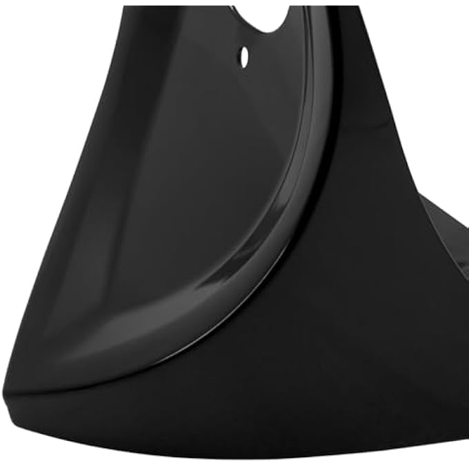 HDBUBALUS Lower Front Chin Spoiler Air Dam Fairing Cover Gloss Black Fit for Harley Fatboy Softail Touring Glide Dyna - Image 4