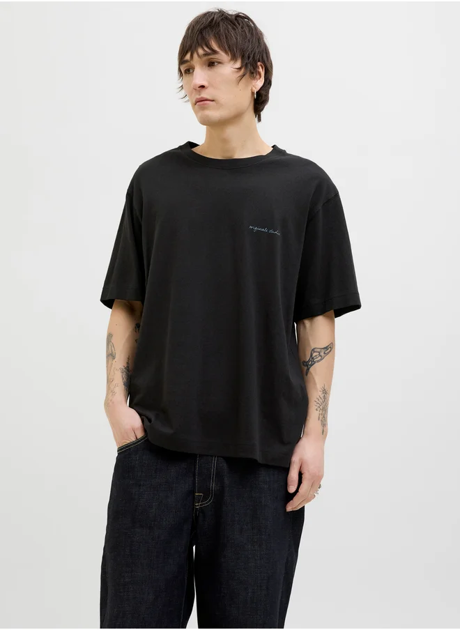 JACK & JONES Graphic Print Short Sleeve T-Shirt