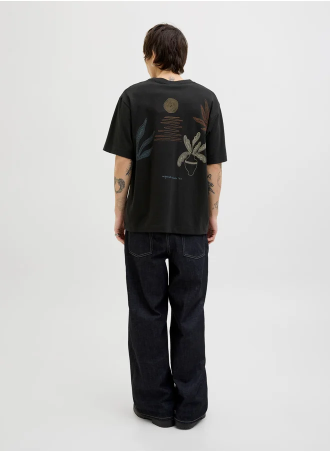 JACK & JONES Graphic Print Short Sleeve T-Shirt