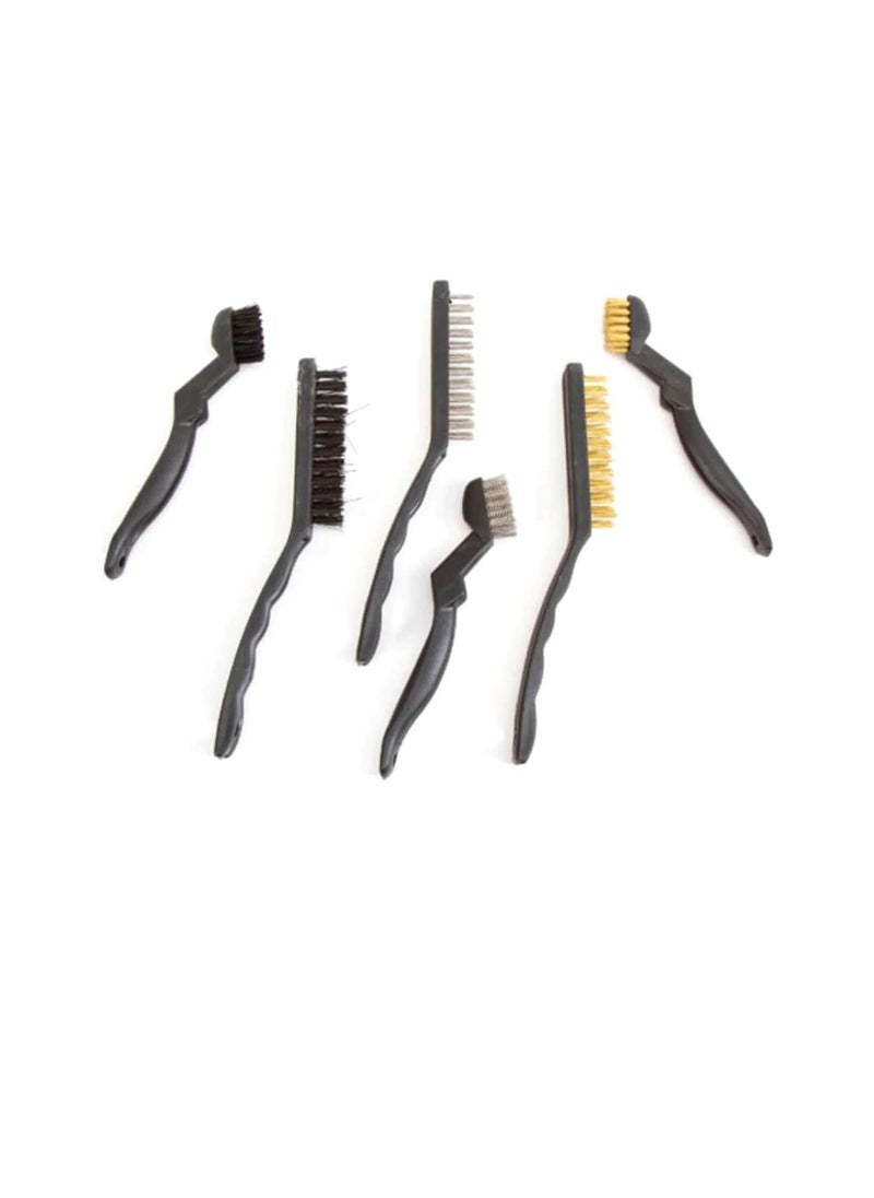 Crafter's Toolbox™ Wire Brush Set Assorted Sizes & Styles 6 assorted size  - Image 3