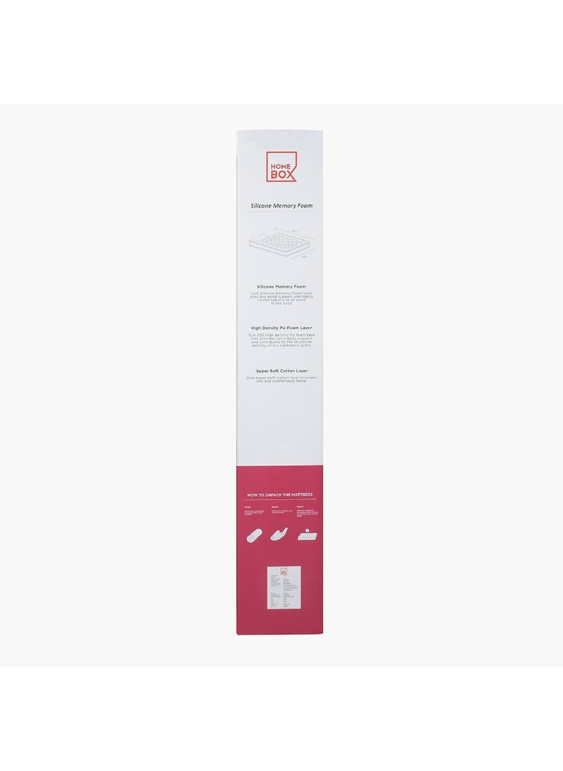 Home Box مرتبة iAngelic سيليكون فيسكو كوين زنبركية جيبية 200 × 26 × 160 سم  - Image 3