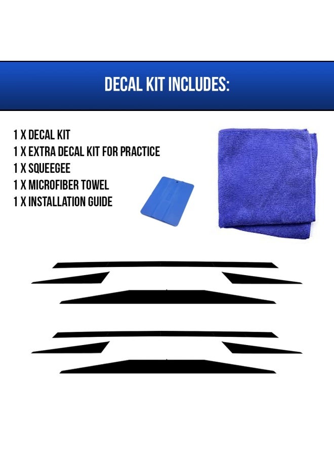 GRIDREADY Tail Light Decal fits 20152023 Dodge Charger Accessories Racetrack Sticker for 2015 2016 2017 2018 2019 20202021 2022 2023 Model taillight Including sxt rt SRT scat Pack etc - Image 5