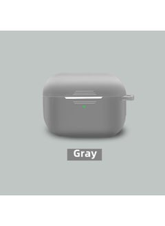 Protective Case For Airpods Pro Apple Third Generation Airpodspro2 Wireless Headset Silicone Protective Case-Color:7C Ash-Applicable Model:Airpods Pro2 (with Ears And One-piece)