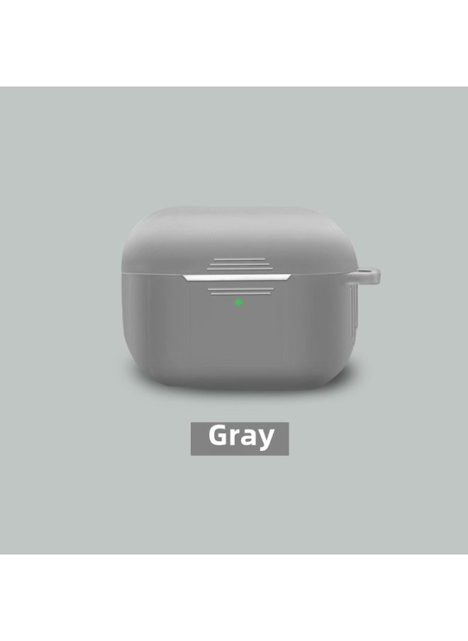 Generic - Protective Case For Airpods Pro Apple Third Generation Airpodspro2 Wireless Headset Silicone Protective Case-Color:7C Ash-Applicable Model:Airpods Pro2 (with Ears And One-piece) - Image 1