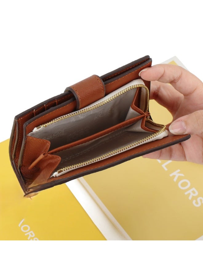 Michael Kors MK Michael Kors Women’s Wallet – White Genuine Leather – Elegant Designer Compact Purse with Premium Finish - Image 2