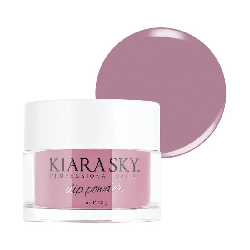 Kiara Sky Dip Powder Purple Tones 1 oz, Mauve a Lil Closer - Image 1