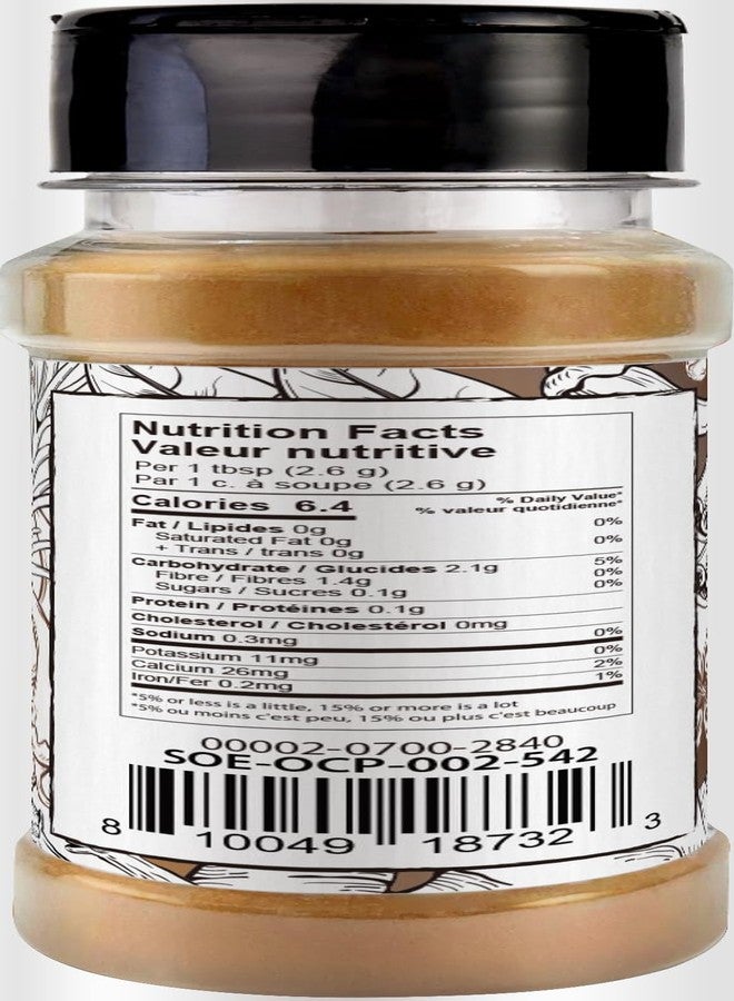 Soeos Organic Ceylon Cinnamon Powder, Grade 1, 2oz (56g), Pure Ground Cinnamon from Sri Lanka (Pack of 1), Non-GMO, Gluten-Free, Perfect for Baking, Cooking and Beverages - Image 4
