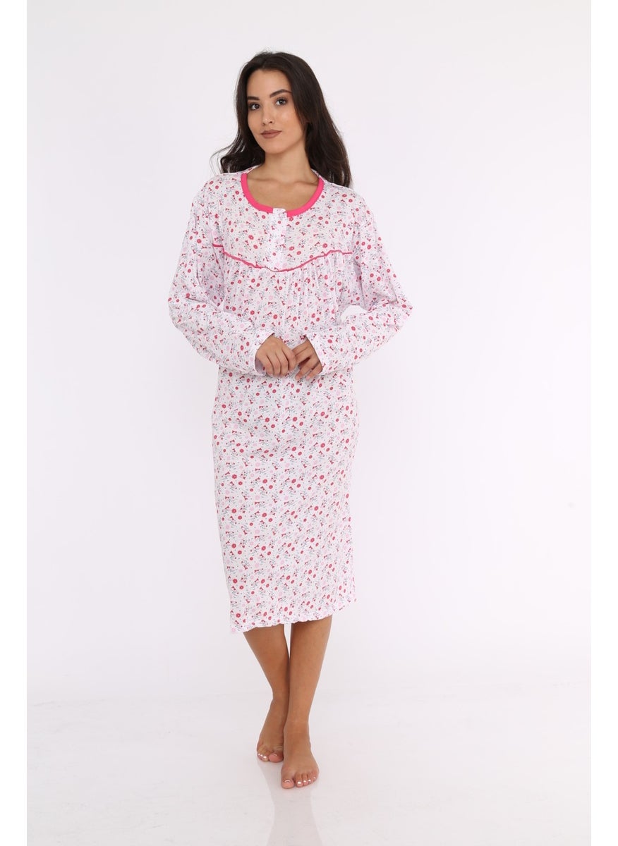 Seva Mother, Hospital Nightgown Oversize Comfortable Summer 100% Cotton Fabric  - Image 2
