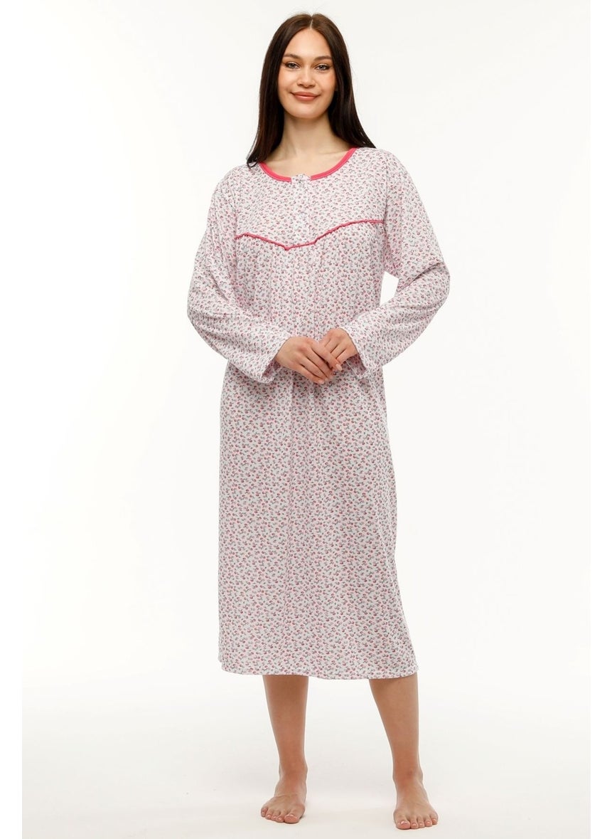 Seva Mother, Hospital Nightgown Oversize Comfortable Summer 100% Cotton Fabric  - Image 1