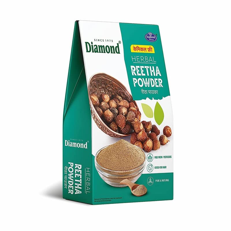 Diamond Herbal Reetha Powder  Chemical Free 150gPack of 3 - Image 4