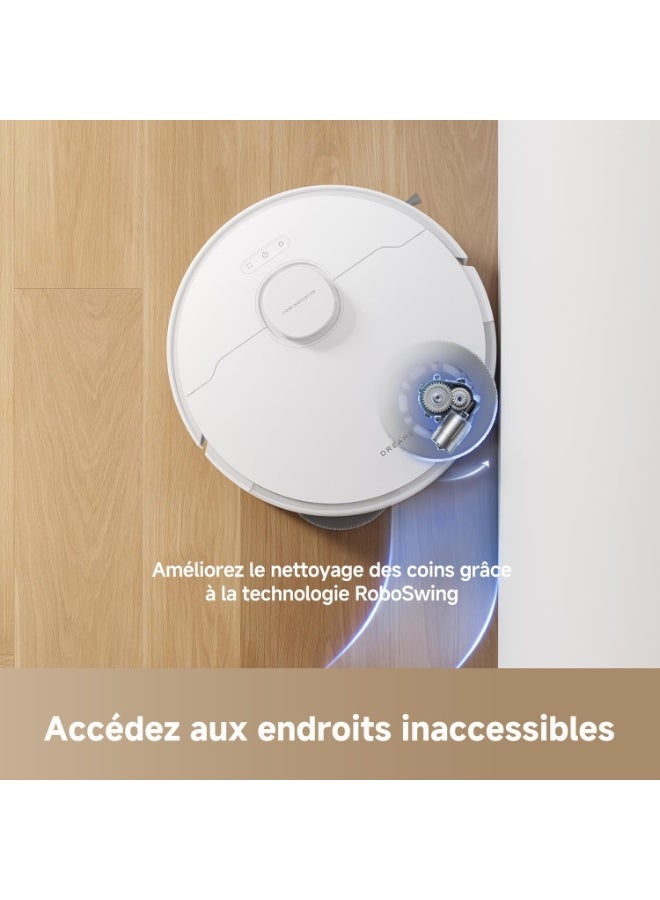 Dreame L10s Pro Gen 2 Robot Vacuum Cleaner 7000 Pa, Automatic Mop Lifting, Ultrasonic Carpet Detection, Compatible with Siri/Dreamehome, Pet Hair, Hard Floor and Carpet - Image 5