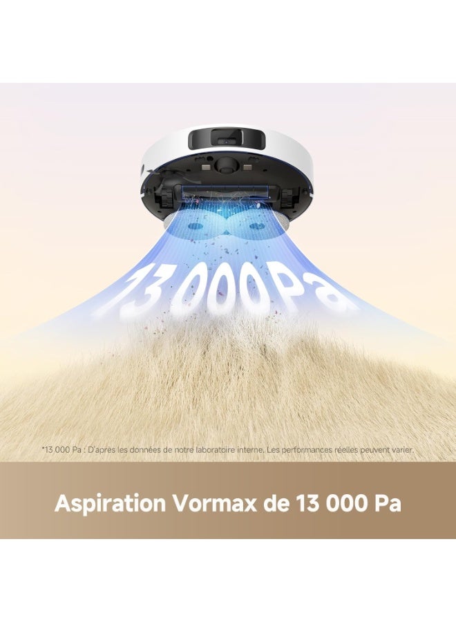 Dreame L10s Pro Gen 2 Robot Vacuum Cleaner 7000 Pa, Automatic Mop Lifting, Ultrasonic Carpet Detection, Compatible with Siri/Dreamehome, Pet Hair, Hard Floor and Carpet - Image 4