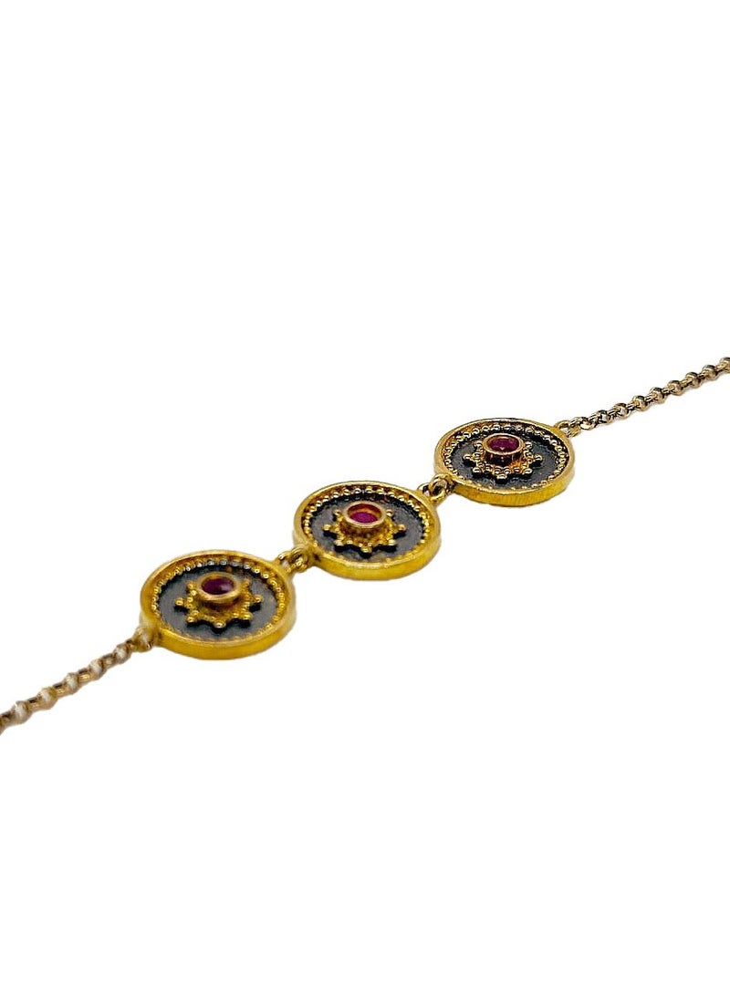 بي تي سي إيلا - انسيال فضة مطلي بالذهب (SIL0494) - Image 2