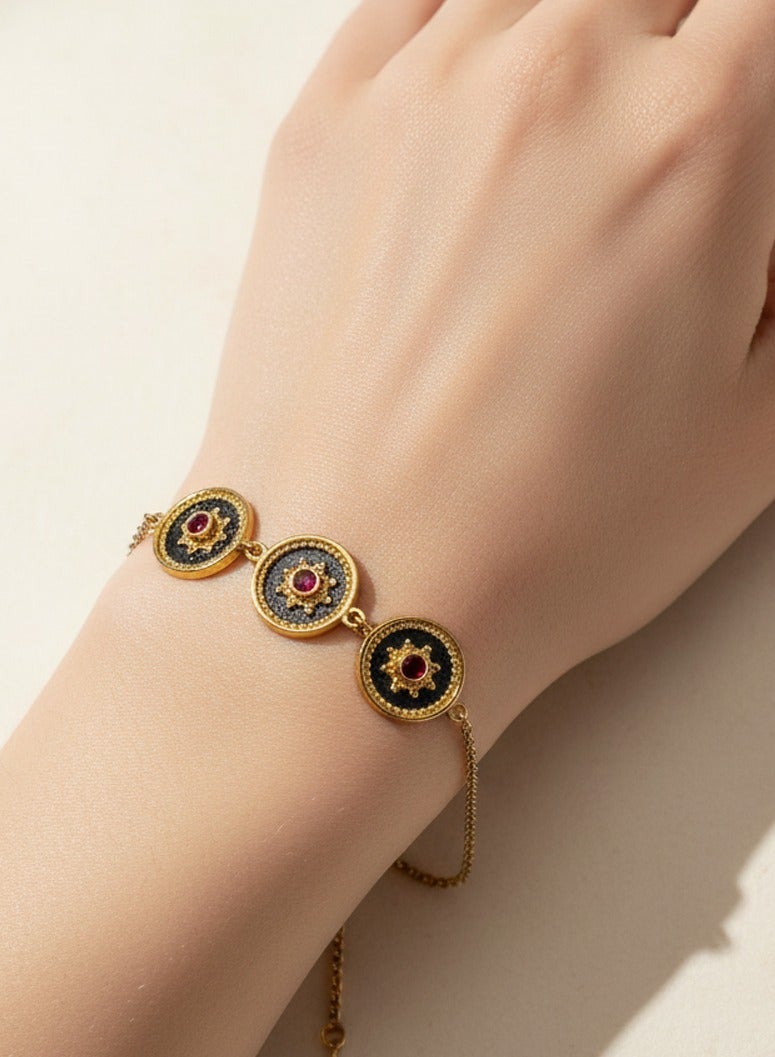 بي تي سي إيلا - انسيال فضة مطلي بالذهب (SIL0494) - Image 1