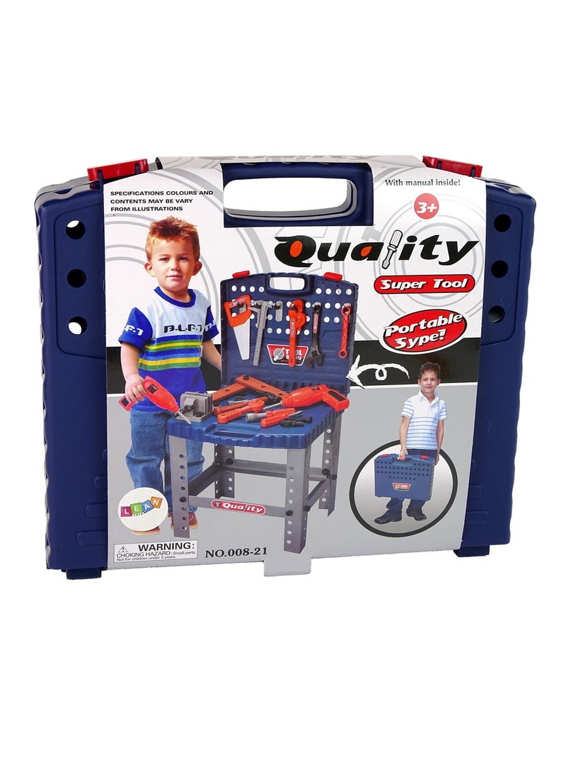 QUALITY - Set of Quality Tool for Children with a Case Driller Workbench - Image 1