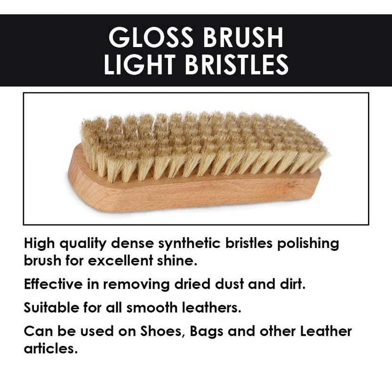 PRO Easy to Use: Simply Buff Polished Shoes 2-3 Times with The Gloss Brush for Optimal Shine - Image 2