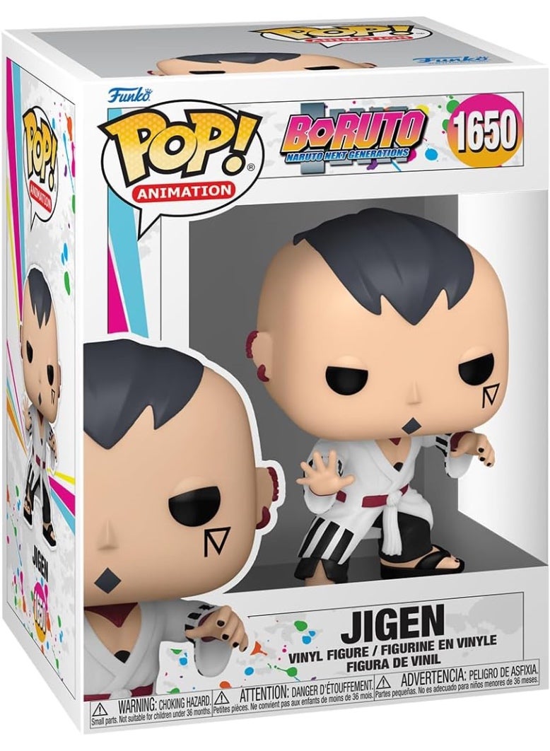 Funko Pop! Animation: Boruto - Jigen- Collectable Vinyl Figure - Gift Idea - Toys for Kids & Adults - Model Figure for Collectors - Image 1