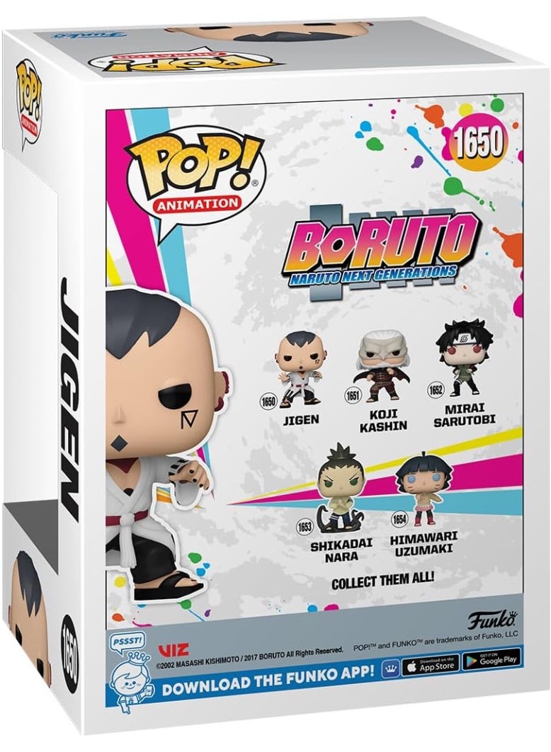 Funko Pop! Animation: Boruto - Jigen- Collectable Vinyl Figure - Gift Idea - Toys for Kids & Adults - Model Figure for Collectors - Image 3