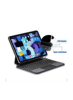 Iwin I win Wireless Magic Keyboard for iPad Arabic + English-Black-iPad Pro 12.9 inch  - Image 4