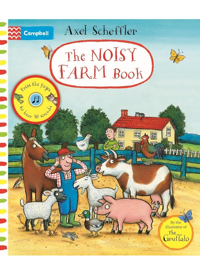 The Noisy Farm Book: A press-the-page sound book 