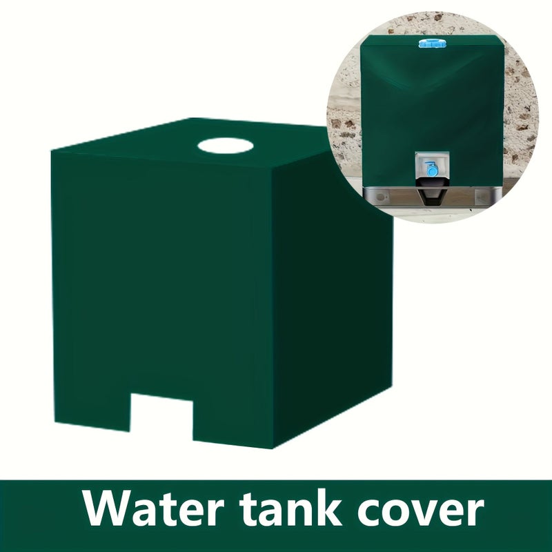 Oxford Fabric Blue 264.17gal Water Tank Cover Outdoor Sunshade Protector - Image 4
