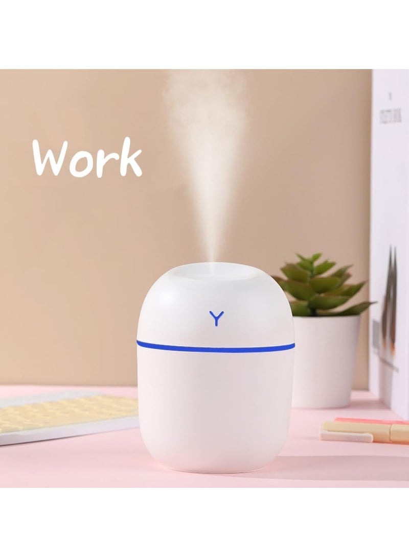 Car Diffuser Humidifier, Aromatherapy Essential Oil Diffuser USB, Car Scent Cool Mist Defuser, Mini Portable Diffuser for Car, Home, Office, Bedroom And Travel, Super Quiet (White)  - Image 2