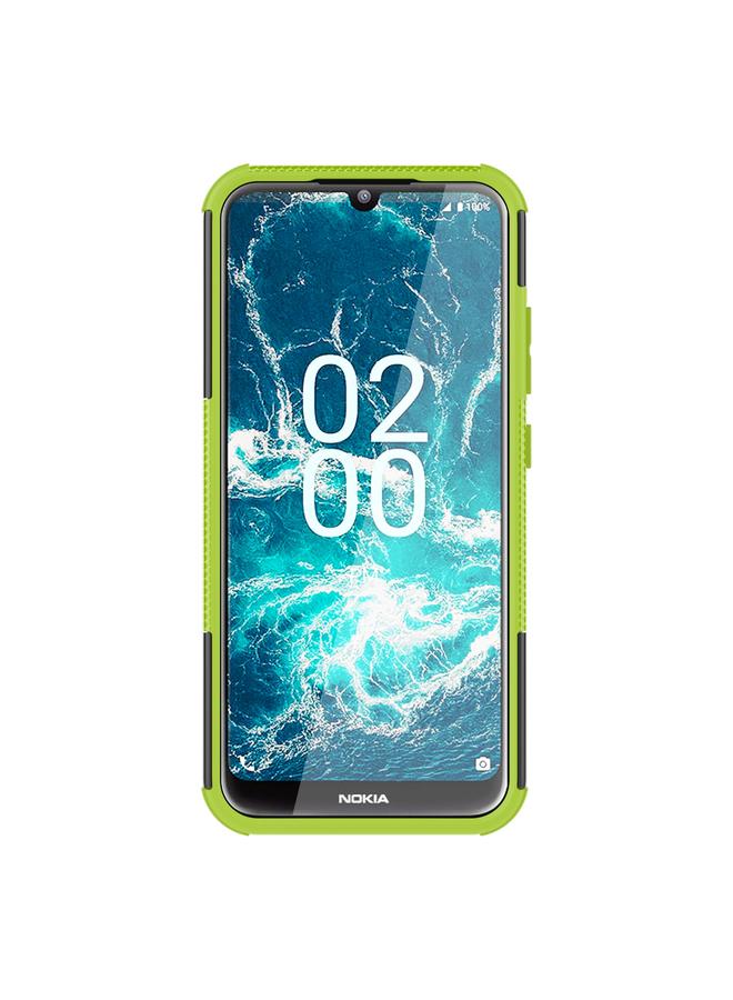 اس-توب جراب لهاتف Nokia C200 مصنوع من مادة TPU + PC مع حامل - Image 3