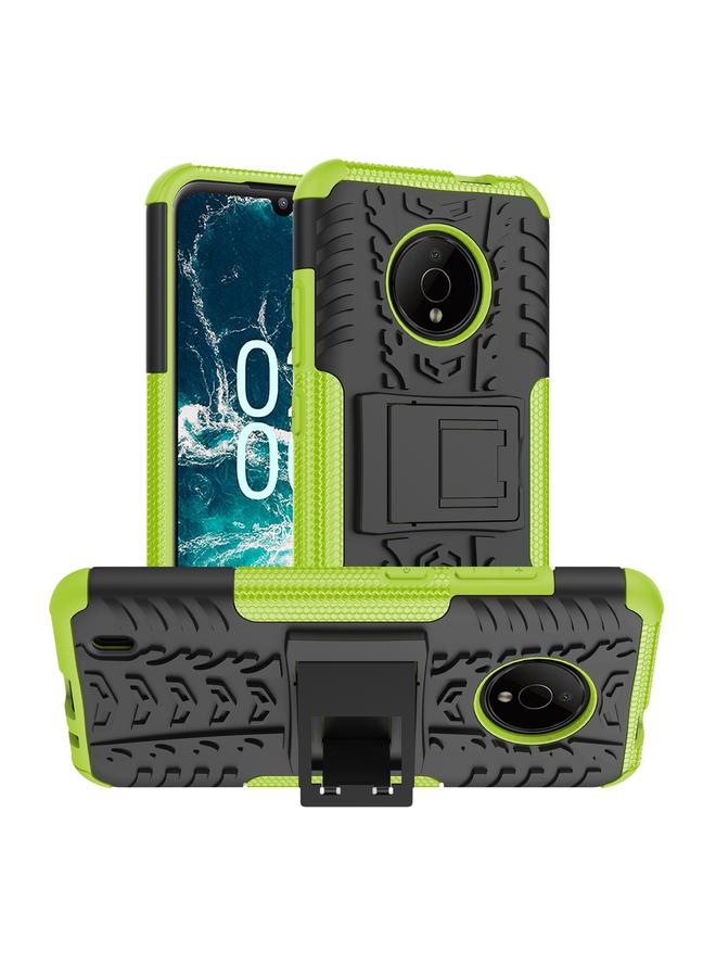 اس-توب جراب لهاتف Nokia C200 مصنوع من مادة TPU + PC مع حامل - Image 1