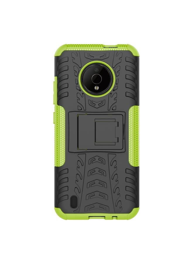 اس-توب جراب لهاتف Nokia C200 مصنوع من مادة TPU + PC مع حامل - Image 2