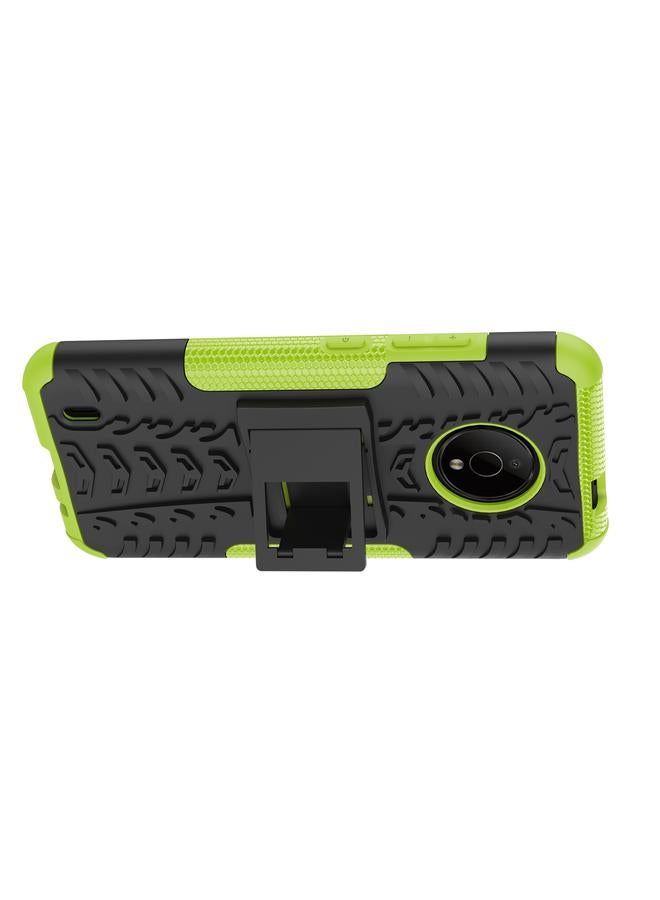 اس-توب جراب لهاتف Nokia C200 مصنوع من مادة TPU + PC مع حامل - Image 4