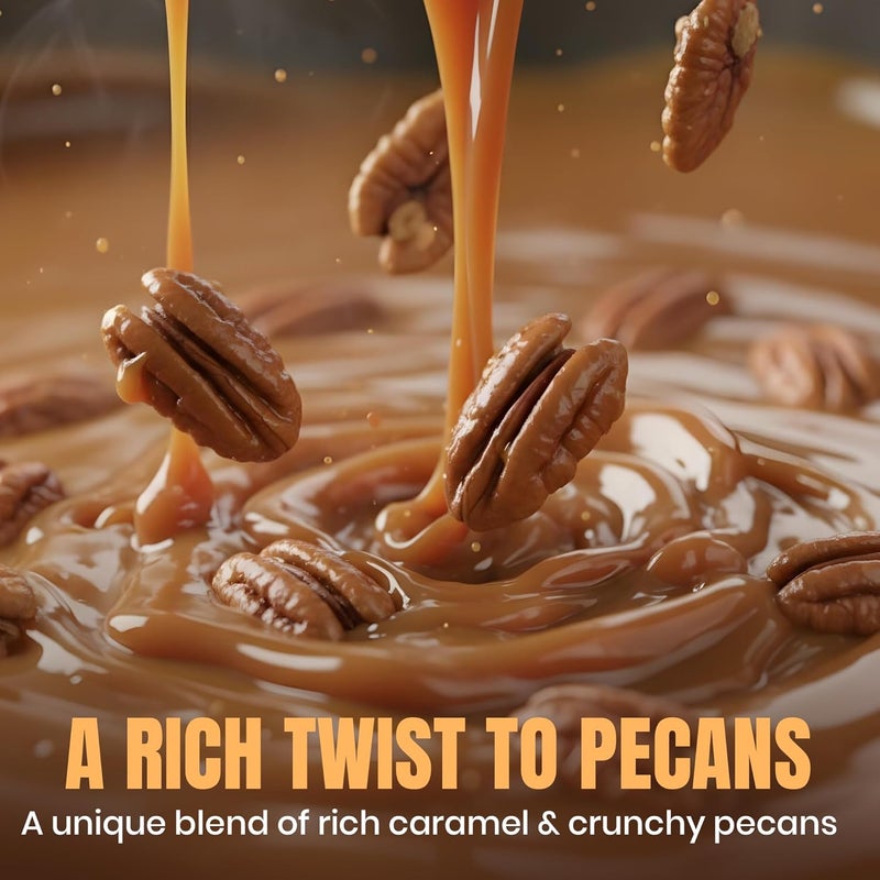 Karish Pecan Dragee Caramel 180g Jar – Crunchy Nut Snack Coated in Sweet Caramel, Perfect for Gifting & Sharing - Image 3