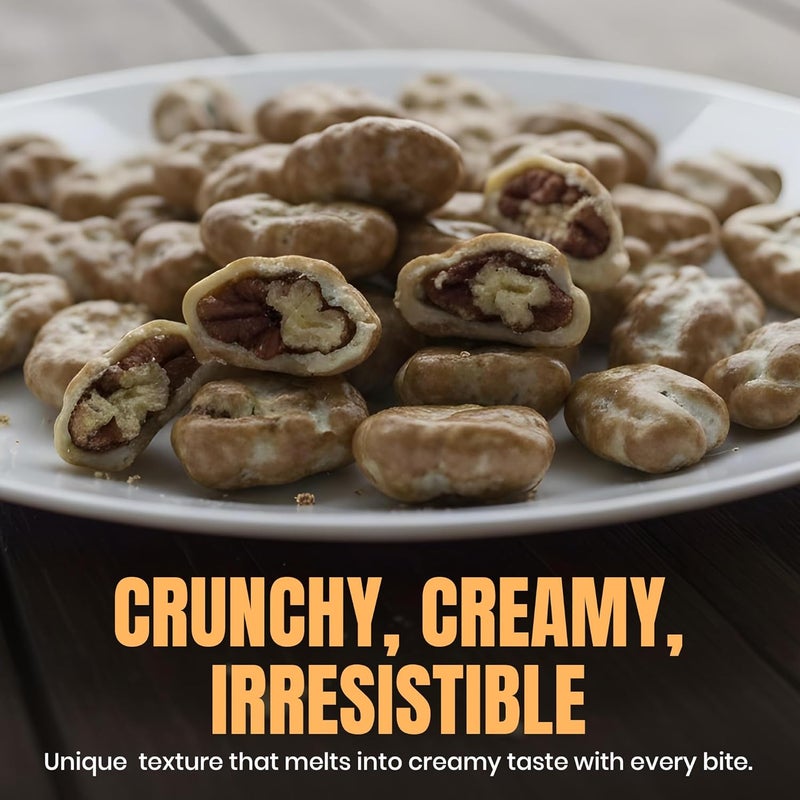 Karish Pecan Dragee Caramel 180g Jar – Crunchy Nut Snack Coated in Sweet Caramel, Perfect for Gifting & Sharing - Image 5