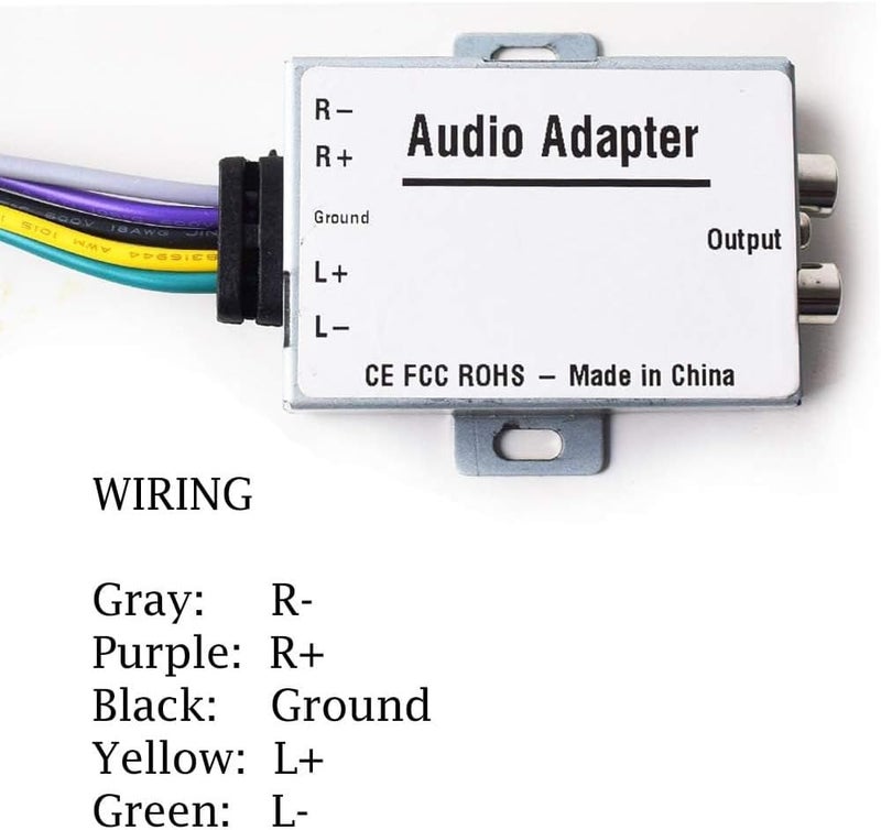 EKYLIN Car Stereo Audio Hi-Low Converter - Image 2