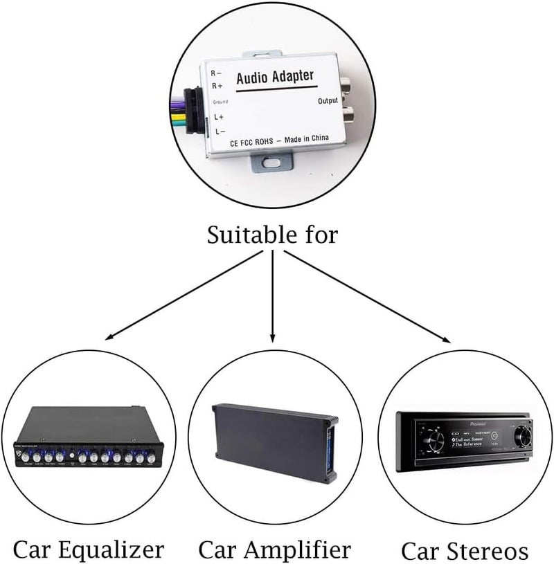 EKYLIN Car Stereo Audio Hi-Low Converter - Image 3