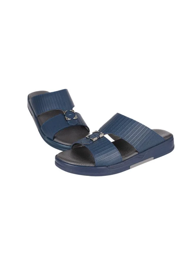 barjeel uno 008-3656 Barjeel Uno Mens Arabic Sandals MSA133 Navy