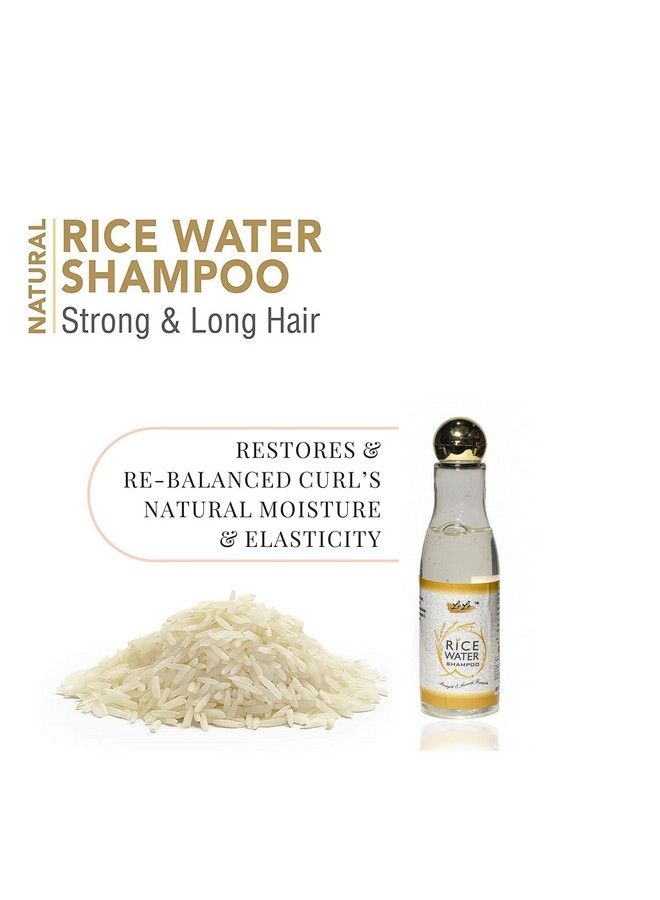LELE Rice Water Shampoo With Strength And Growth Formula ; Straightening & Smoothening Softening & Silkening Shampoo ;For Men And Woman(200 Ml) - Image 3