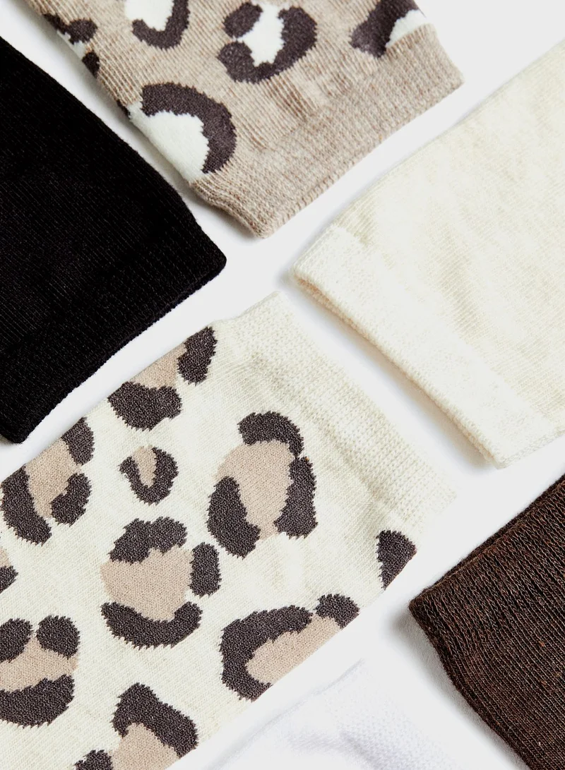 H&M 7 Pack Ankle Socks