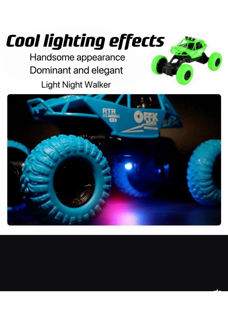 King of Off-Road Adventures – Remote Control Truck Crawler Blue, Conquer Every Terrain - Image 3