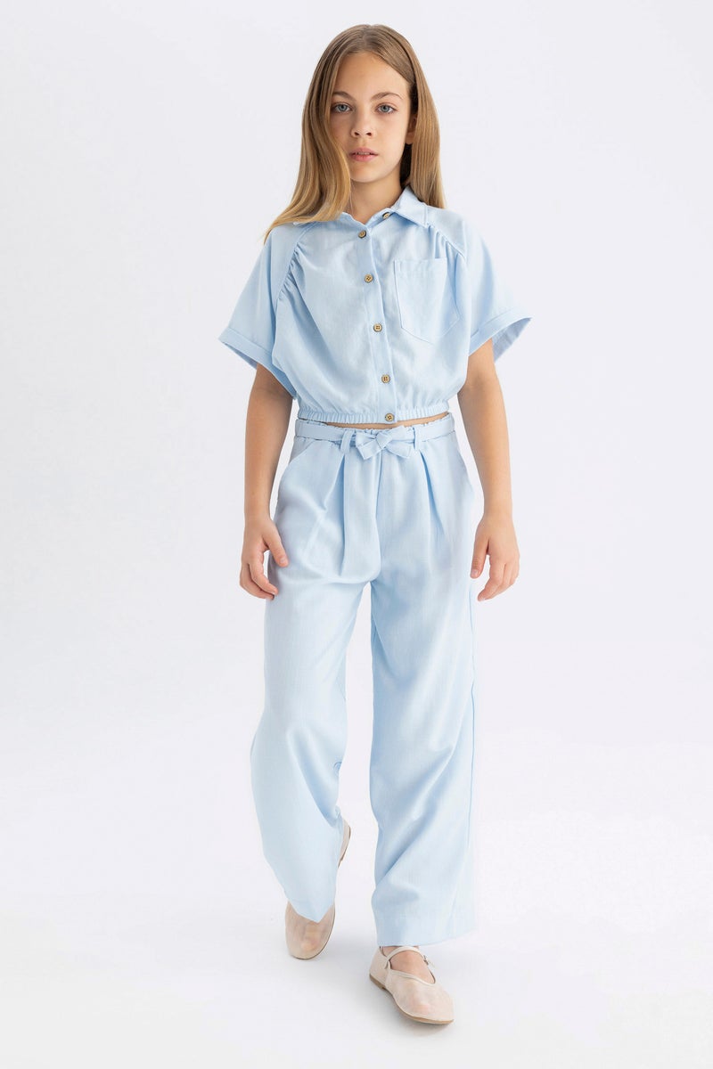 ديفاكتو بنطلون وايد ليج برجل واسع - Image 2