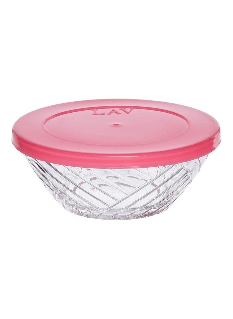 6 Pieces Elis Glass Bowl Set Plastic Lids, 320 Ml - pzsku/Z5A3EBD39CD4A7A2F0FCAZ/45/_/1725264570/6e5140ff-829e-448d-b198-c82ad457d142