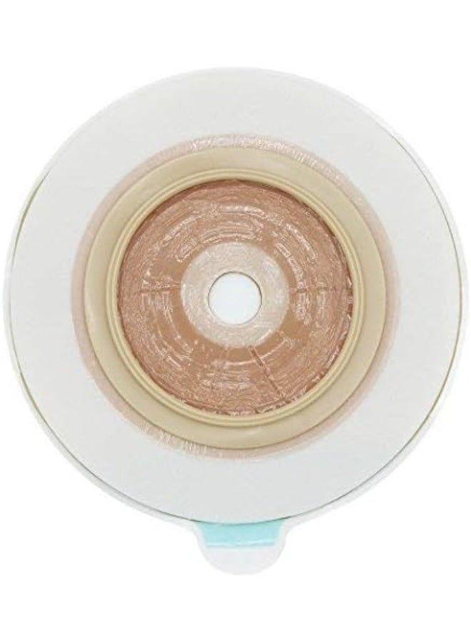 LotFancy LotFancy Adhesive Stoma Skin Barriers for Two-Piece System Colostomy Bag - Ostomy Wafer Supply for Ileostomy Stoma Care, Cut-to-Fit, Pack of 10  - Image 2