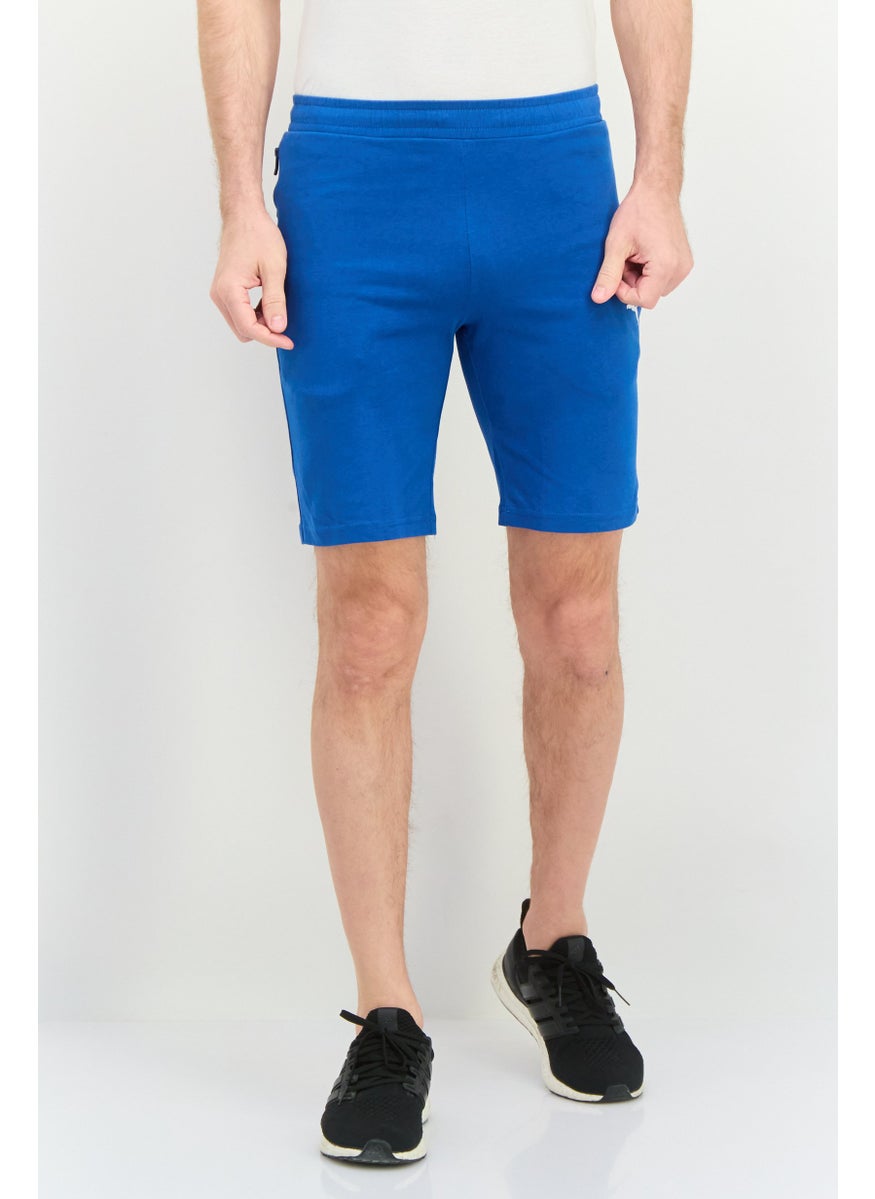 PUMA Men Slim Fit Training Shorts, Teal Blue  - Image 1