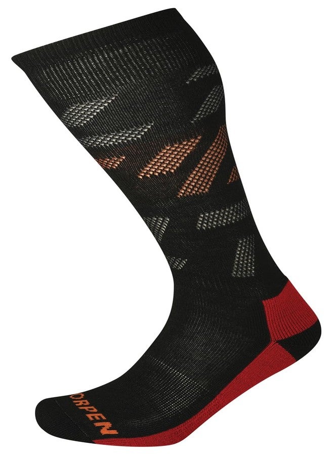 Lorpen Mens Modern Sock, Red, Medium US - Image 2
