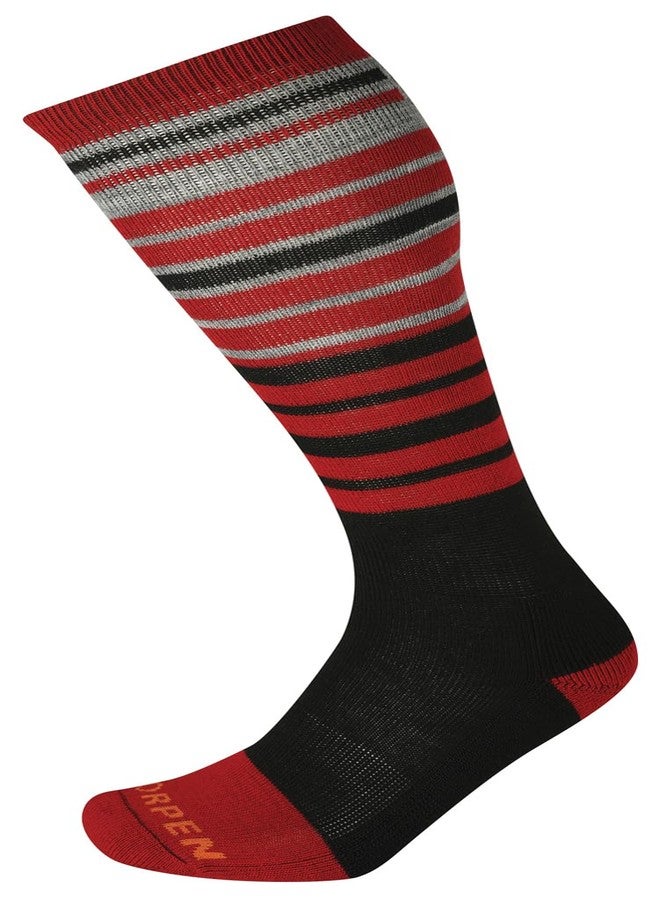 Lorpen Mens Modern Sock, Red, Medium US - Image 4