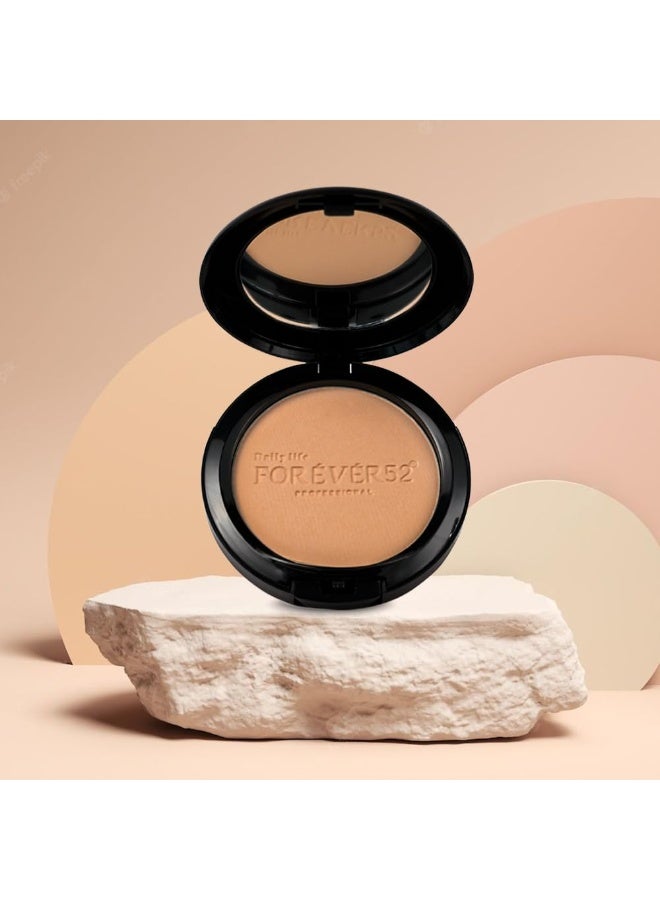 Daily Life Forever52 Two Way Cake Compact for All Skin Types | Lightweight Satin Matte Finish, Oil-Control, Sun Protection, Long-Lasting Coverage, Smooth & Healthy Glow (Medium To Dark Shade With Golden Undertone, 12g) - Image 2
