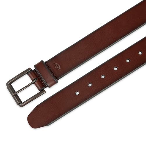 DOCKERS أحزمة دوكرز للرجال اليومية الكاجوال بمقاسات عادية وكبيرة وطويلة، بني، 42 أمريكي - Image 5