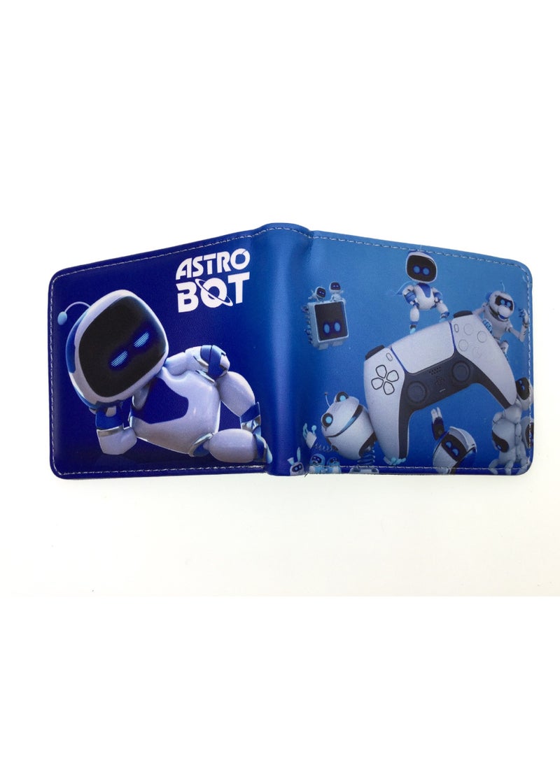عام أسترو بوي كوني روبوت بلاي ستيشن 5 لعبة الطرفية قصيرة بيفولد محفظة مخلب الجلود المال كليب بطاقة - Image 1