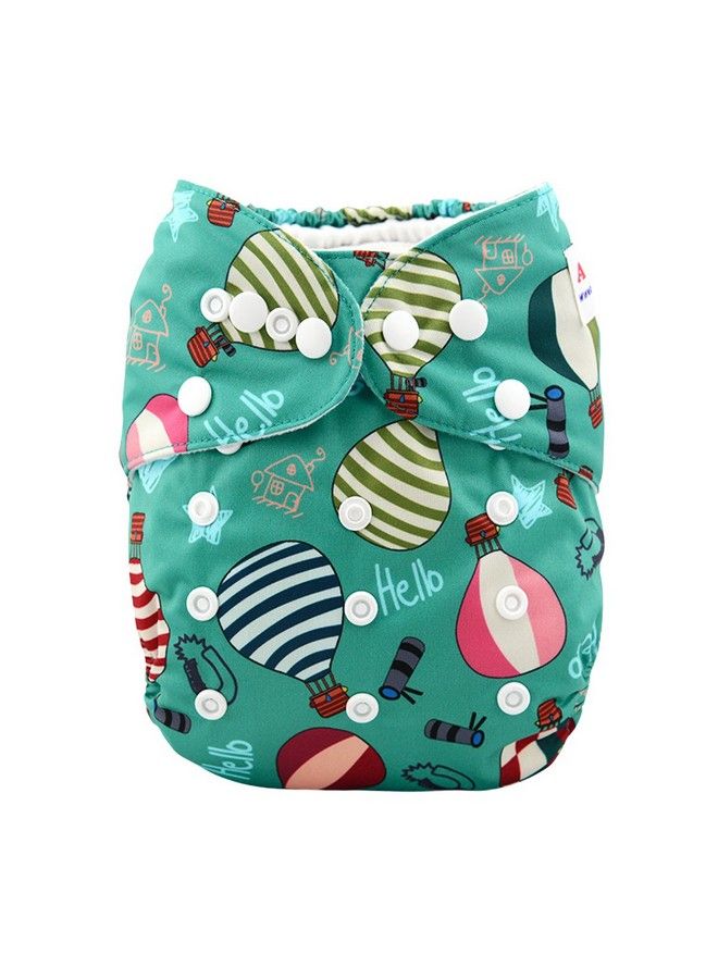 Microseude Pocket Elastic Diaper With Microfiber Insert (Free Size)