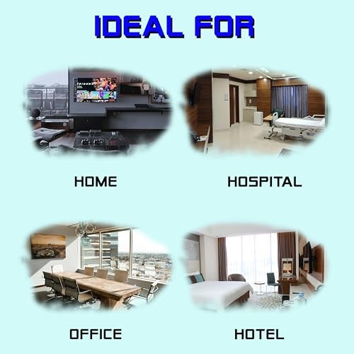 Target TT-WMD-1742-2TS(B2) TV Wall Mount Bracket for 17-42 Inch Screens, Premium Steel, Tilt +5/-15°, VESA 200x200mm, 25kg Capacity, Swivel 180°, Universal Mount for Home, Hospital, Office, Hotel - Image 4