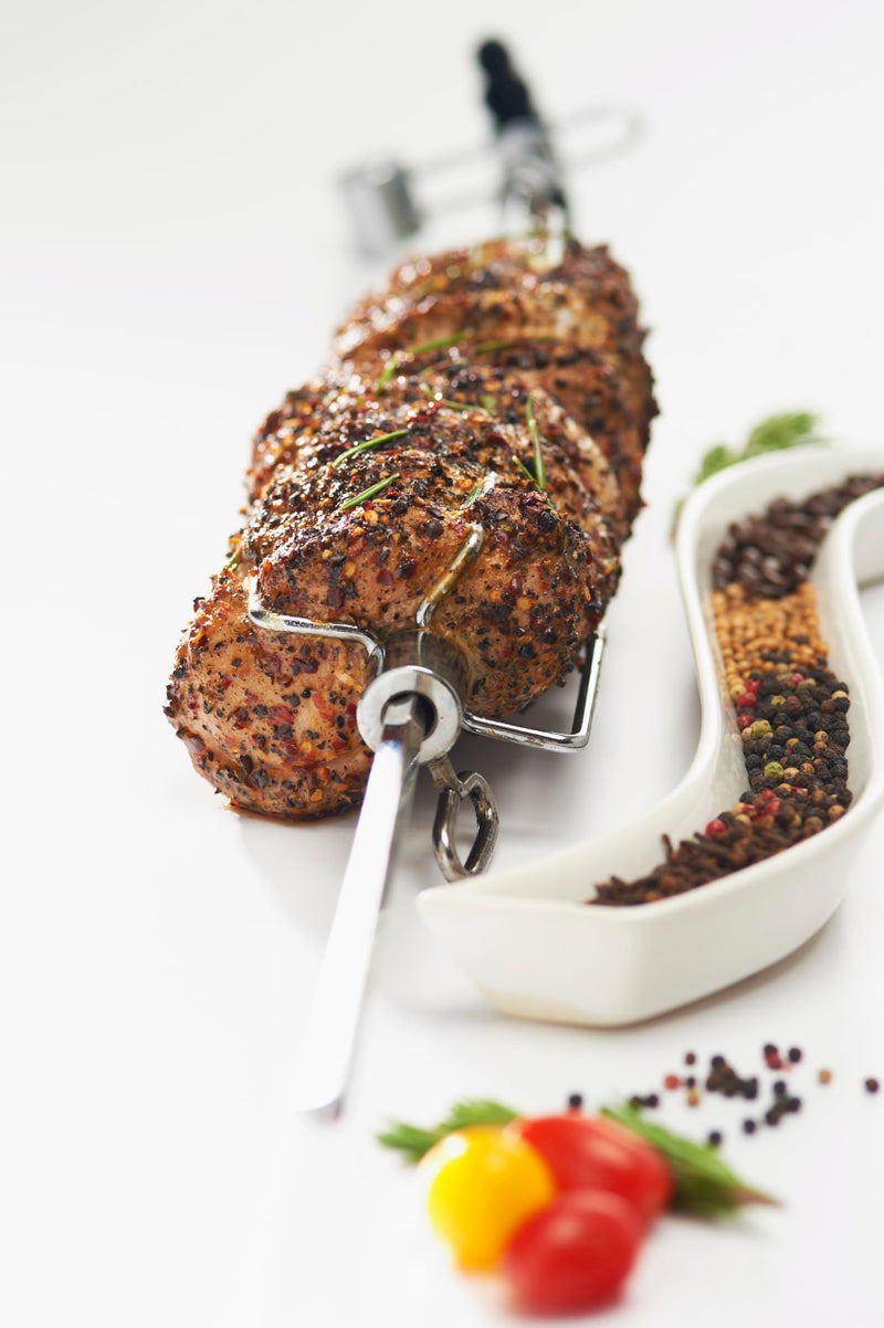 GrillPro مجموعة الشواء GrillPro 60090 للدوران للشوايات، 39-1/2"، أسود - Image 2